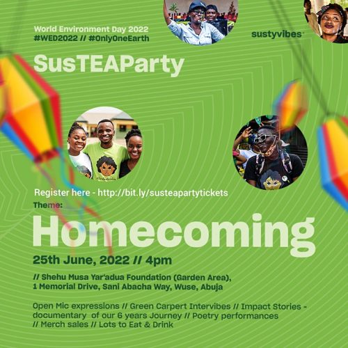 25 Jun. 2022, SusTEAParty – Abuja