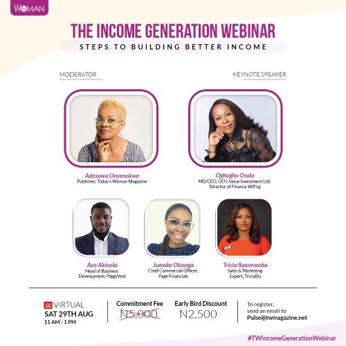 29 Aug. 2020, The Income Generation Webinar: Steps to Building Better Income