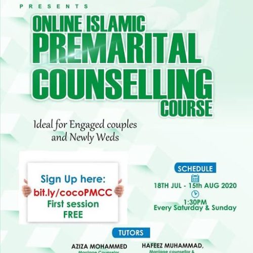 18 Jul. 2020, Online Islamic Premarital Counseling Course