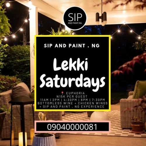 01 Jul. 2023, Lekki Saturdays With Sip And Paint