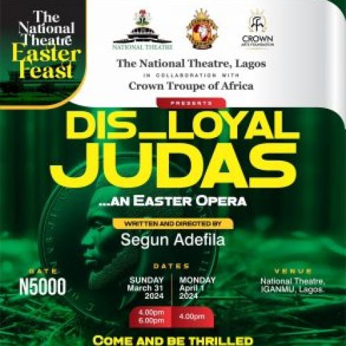 31 March. 2024, Dis Loyal Judas- An Easter Opera