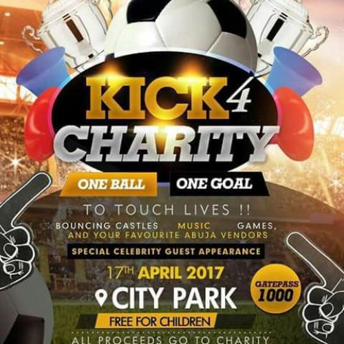 17 Apr. 2017, Kick4Charity – Abuja