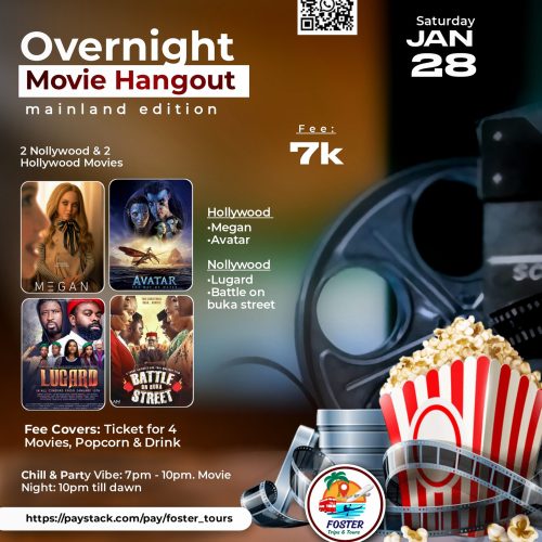 28 Jan. 2023, Overnight Movie Hangout