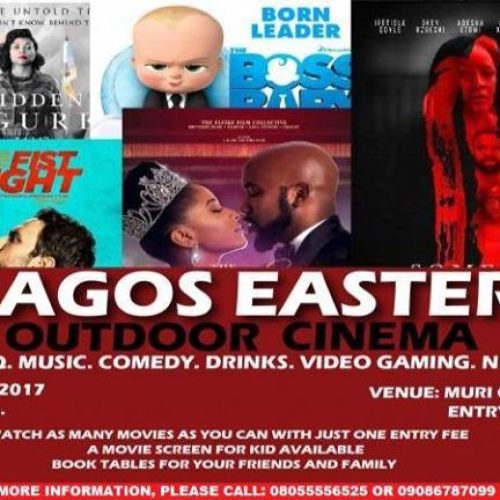 17 Apr. 2017, Lagos Easter Outdoor Cinema