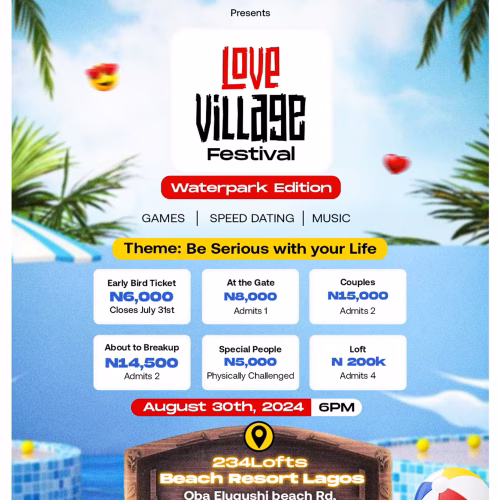 30 August. 2024,  Love Village Festival