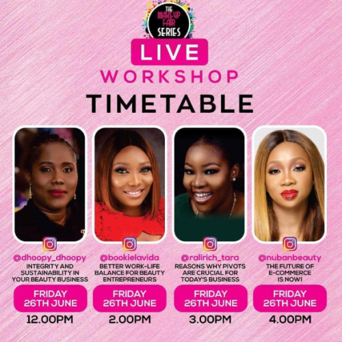 26 Jun. 2020, The Makeup fair Workshop