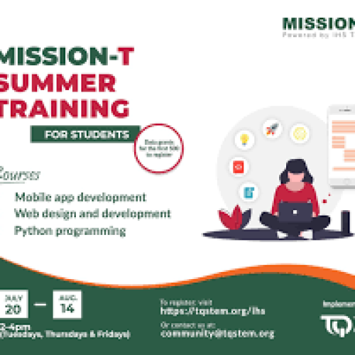 20 Jul -14 Aug. 2020, Mission-T Summer Training