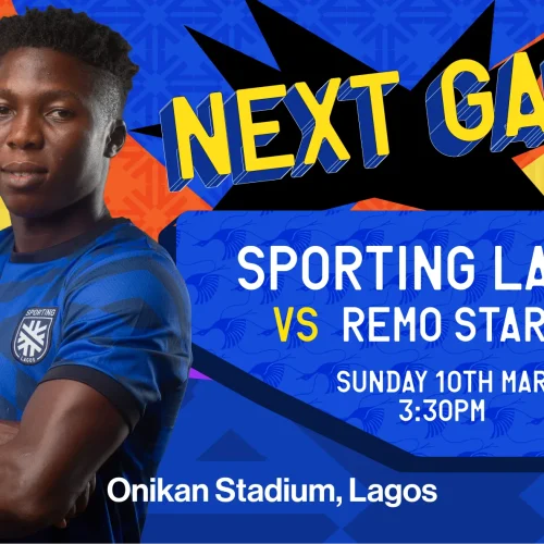 10 March. 2024, Nigeria Professional Football League: Sporting Lagos Vs Remo Stars