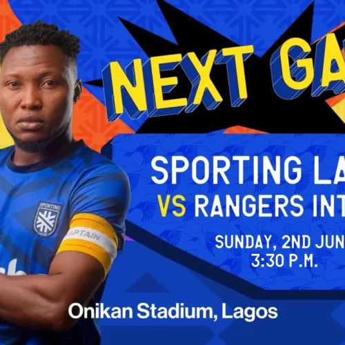 02 June. 2024, Nigeria Premier Football League: Sporting Lagos Vs Rangers Intl