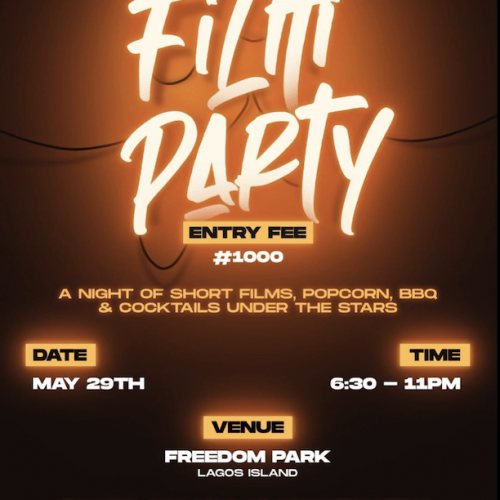 29 May, 2022,INDIE FILM PARTY