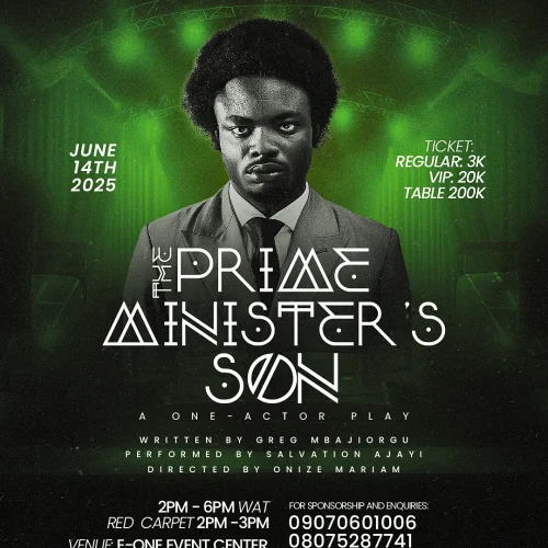 14 Jun. 2025, The Prime Minister’s Son