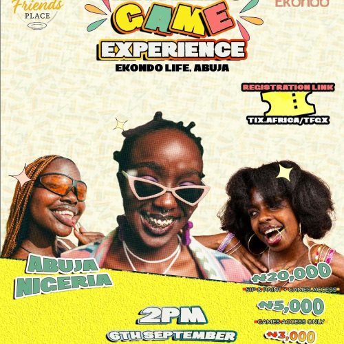 06 Sep. 2025, The Friends Game Experience – Abuja