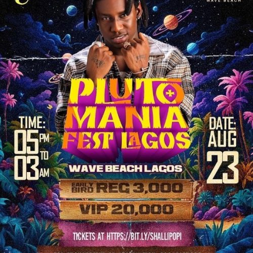 23 August. 2024 Pluto Mania Fest Lagos