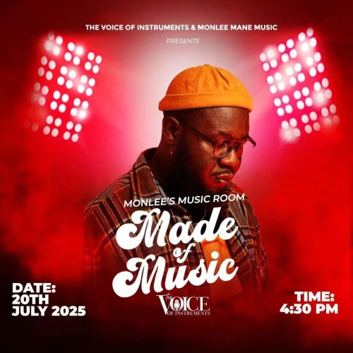 20 Jul. 2025, MonLee’s Music Room: Made of Music – Abuja