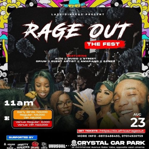 23 August. 2024, Rage out the Fest