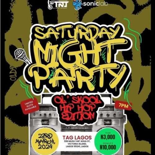 23 March. 2024, Saturday Night Party Old Skool Hip Hop Edition