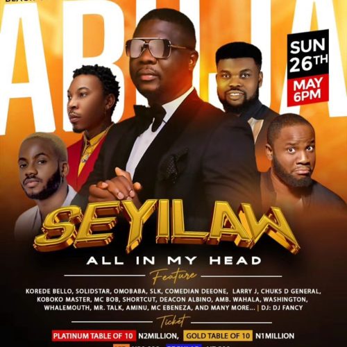 26 May. 2024, Seyi Law: All In My Head