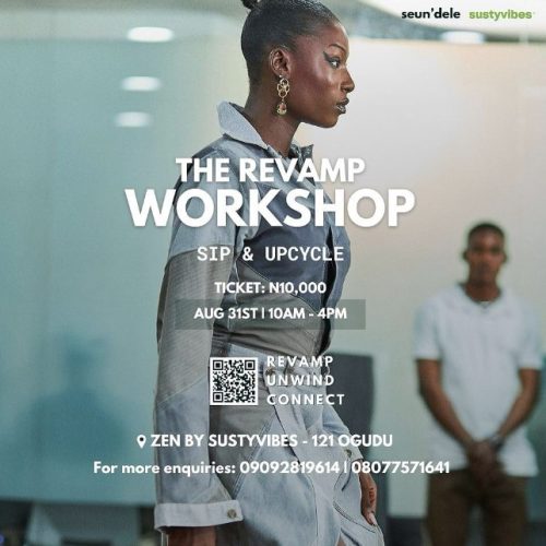 31 Aug. 2024, The Revamp Workshop, Sip & Upcycle