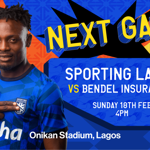 18 Feb. 2024, Nigeria Professional Football League: Sporting Lagos Vs Bendel Insurance