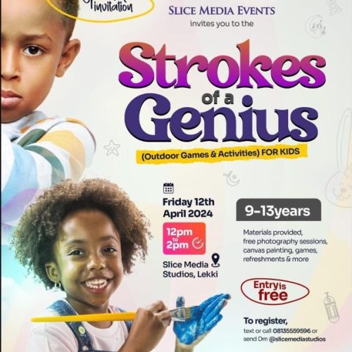 12 April. 2024, Strokes of Genius ( Outdoor Games and Activities for Kids)