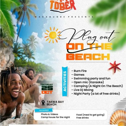 25 Oct. 2025, Plug Out On The Beach