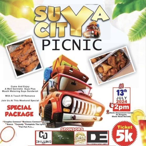 13 July. 2024, Suya City Picnic