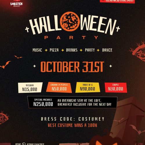 31 Oct. 2025, Lobster Halloween Party