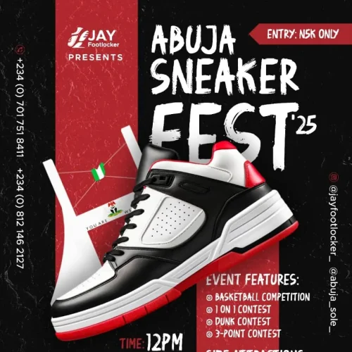26 Jul. 2025, Abuja Sneaker Fest ’25