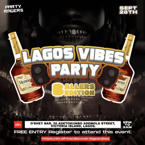 28 Sep. 2024, Lagos Vibes Party: Ballers Edition