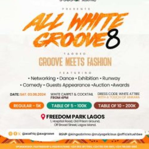 03 August. 2024, All White Groove 8