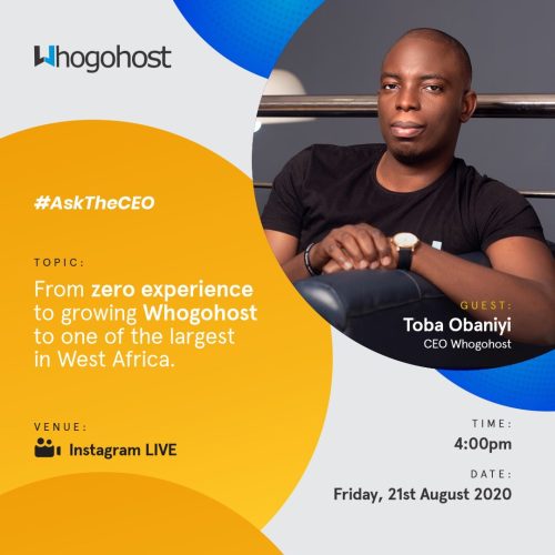 21 Aug. 2020, From Zero Experience to growing Whogohost to one of the largest company