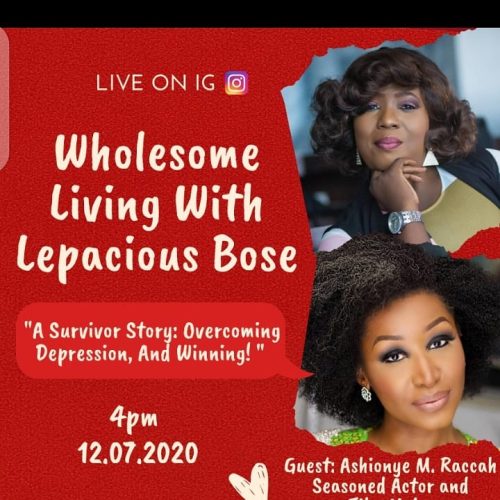 12 Jul. 2020, Wholesome Living With Lepacious Bose