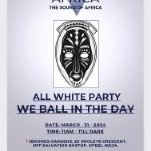 31 Mar. 2024, Yard Cruise Africa All White Party.