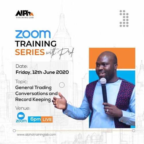 12 Jun. 2020, Zoom Training Series With Prof